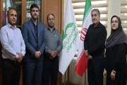 آیین تجلیل از کارکنان حوزه حراست و کارشناس فناوری اطلاعات کانون گیلان
