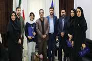 تجلیل فرماندار انزلی از عضو برگزیده کانون گیلان در مسابقه بین‌المللی نقاشی «لوئی فرانسوا»
