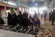 گرامی‌داشت نخستین روز هفته پدافند غیرعامل در گلزار شهدای شهر رشت