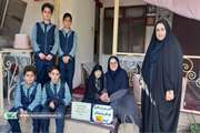 ادای احترام مربیان و اعضای کانون کومله به خانواده شهدا / مادرگرانقدر شهید رزاقی تجلیل‌شد